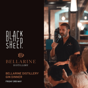 Black Sheep x Bellarine Distillery Gin Dinner artwork 